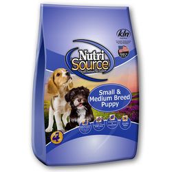 NutriSource Puppy Chicken Meal and Rice Dry Dog Food 12 lb