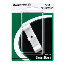 Barton Kramer 2.75 in. L Brown Plastic Closet Door Guide 1 pk