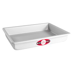 Fat Daddio's ProSeries 10 in. W X 14 in. L Cake Pan Silver 1 pc