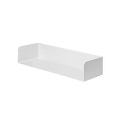 Dolle Showcase 4.5 in. H X 23.6 in. W X 7.9 in. D White Steel Decorative Wall Shelf