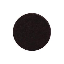 Shepherd Hardware Self-Adhesive Pad 5 mil X 1-1/2 in. W X 1-1/2 in. L Felt Brown 8 pk