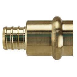 Apollo PEX 3/4 in. PEX Barb in to X 3/4 in. D Press Brass Adapter