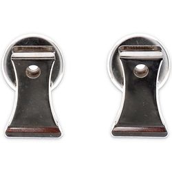 JMK Illinois Industrial Tool 1.875 in. L X 1 in. W Magnetic Clips 2 pk