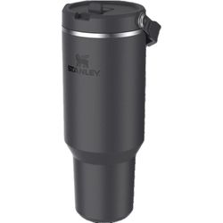 Stanley IceFlow Flip Straw 2.0 40 oz Black BPA Free Insulated Straw Tumbler
