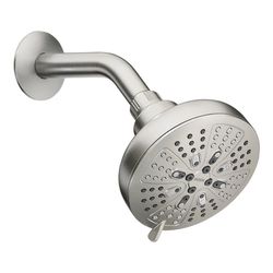 Moen Hydro Energetix Brushed Nickel ABS 8 settings Showerhead 1.75 gpm