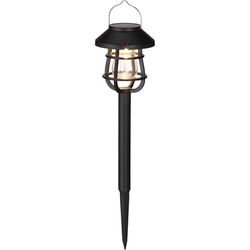 Living Accents Black Solar Powered 0.06 W LED Pathway Light 1 pk