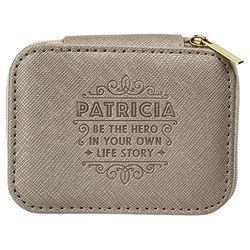 History & Heraldry Patricia Be The Hero In Your Own Life Story Travel Jewellery Box 1 pk