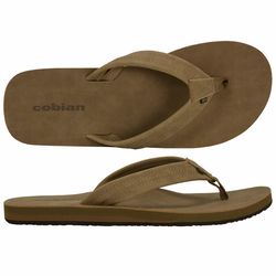 Cobian Las Olas Flip-Flops 12 US Tan Waterproof