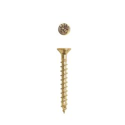 SPAX Multi-Material No. 6 Label X 1-1/4 in. L Unidrive Flat Head Serrated Construction Screws