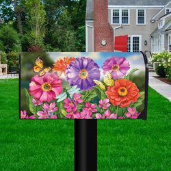 Briarwood Lane Multicolored Steel 19 in. H Mailbox Cover