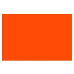 Bazic Products 20 in. W X 30 in. L Fluorescent Orange Foam Board