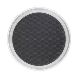 Spectrum Hexa Black/Clear Plastic Lazy Susan