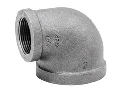 Anvil International 2 in. FPT X 1-1/2 in. D FPT Galvanized Malleable Iron Elbow