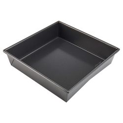 Chicago Metallic 9 in. W X 9 in. L Cake Pan Gray 1 pc