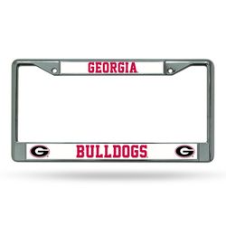 Rico Gray Metal University Of Georgia License Plate Frame