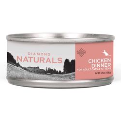 Diamond Naturals All Ages Chicken Pate Cat Food 5.5 oz