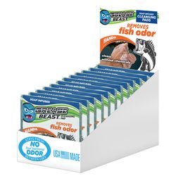 Grease Beast Delicate, Light Duty Antibacterial Scrubber Sponge For Light Duty 3.25 in. L 1 pc