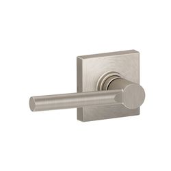 Schlage J Series Broadway/Collins Satin Nickel Passage Lever