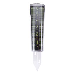 Taylor ClearVu Glow in the Dark Rain Gauge/Sprinkler Ground 1.38 in. W X 2.76 in. L