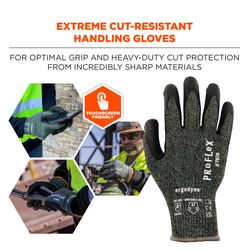 Ergodyne ProFlex Unisex Cut Resistant Gloves Green L 1 pair