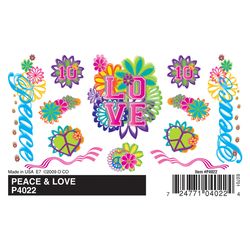 PineCar Dry Transfer Decal Multicolored