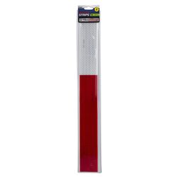 TowSmart 2.77 in. W X 18 in. L Red/White Reflective Tape 4 pk