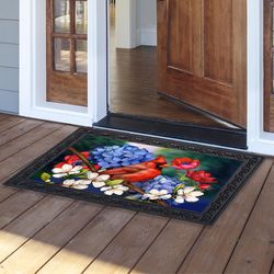 Briarwood Lane 30 in. W X 18 in. L Multi-Color Rubber Door Mat
