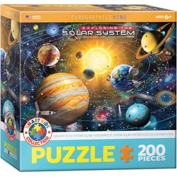 Eurographics Exploring The Solar System Jigsaw Puzzles Multicolored 200 pc