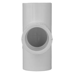 Charlotte Pipe Schedule 40 1/2 in. Slip X 1/2 in. D Slip PVC Tee 1 pk