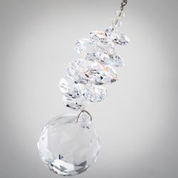 Woodstock Chimes Ice Acrylic/Glass/Metal 4 in. H Suncatcher