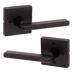 Kwikset Halifax Venetian Bronze Privacy Lever