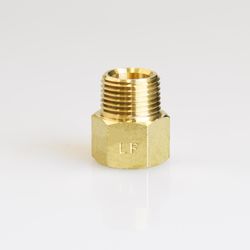ATC 3/8 in. FPT X 3/8 in. D MPT Brass Reducing Coupling