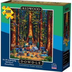 Dowdle Redwood Personal Puzzle Cardboard/Paper Multicolored 500 pc