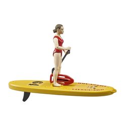 Bruder Bworld Life Guard with Stand Up Paddle Assorted