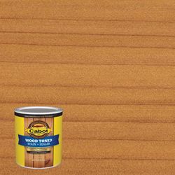 Cabot Wood Toned Transparent Natural Oil-Based Penetrating Oil Deck and Siding Stain 1 qt