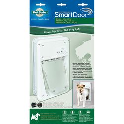 PetSafe SmartDoor 17.75 in. H X 5-51/2 in. W Medium Plastic Pet Door
