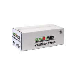 Glamos Wire 1 in. W X 4 in. L Steel Garden Staples 1000 pk