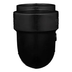 Charlotte Pipe 1-1/2 in. Hub X 1-1/2 in. D Hub ABS U-Bend