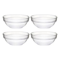 Gemco  Clear  Glass  Prep Bowl Set  2 oz. 4 pk
