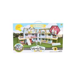 Sunny Days Honey Bee Acres Tall Buzzby Farmhouse Plastic Multicolored 51 pc
