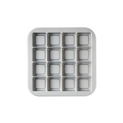 Nordic Ware 10 in. W X 10 in. L Brownie Pan Graphite 1 pc