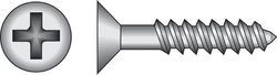 HILLMAN No. 10 X 1-1/2 in. L Phillips Black Phosphate Twin Thread Cabinet Screws 1 pk