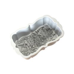 Nordic Ware 6 in. W X 10 in. L Wildflower Loaf Pan Toffee