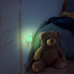 Globe Electric Automatic/Manual Plug-in Dinosaur LED Night Light