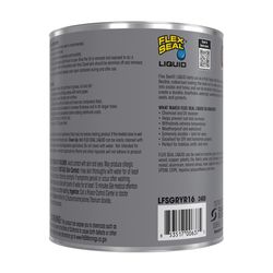 Flex Seal Family of Products Flex Seal Gray Liquid Rubber Sealant Coating 16 fl. oz.