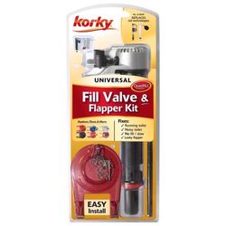 Korky QuietFILL Platinum Fill Valve And Flapper Kit