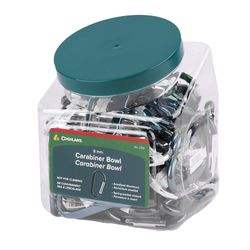 Coghlan's Assorted Carabiner 3.2 in. H X 1.6 in. W 72 pc 1 pk