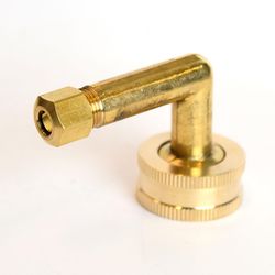 ATC 3/4 in. FHT X 1/4 in. D Compression Brass Ice Maker Elbow