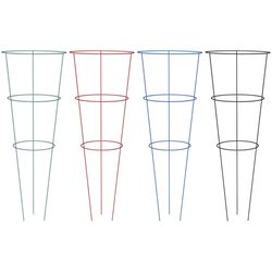 Panacea Vivid 42 in. H X 16 in. W Assorted Steel Tomato Cage
