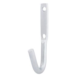 Hampton Small Zinc-Plated Silver Steel 4.875 in. L Rope Binding Hook 300 lb 1 pk